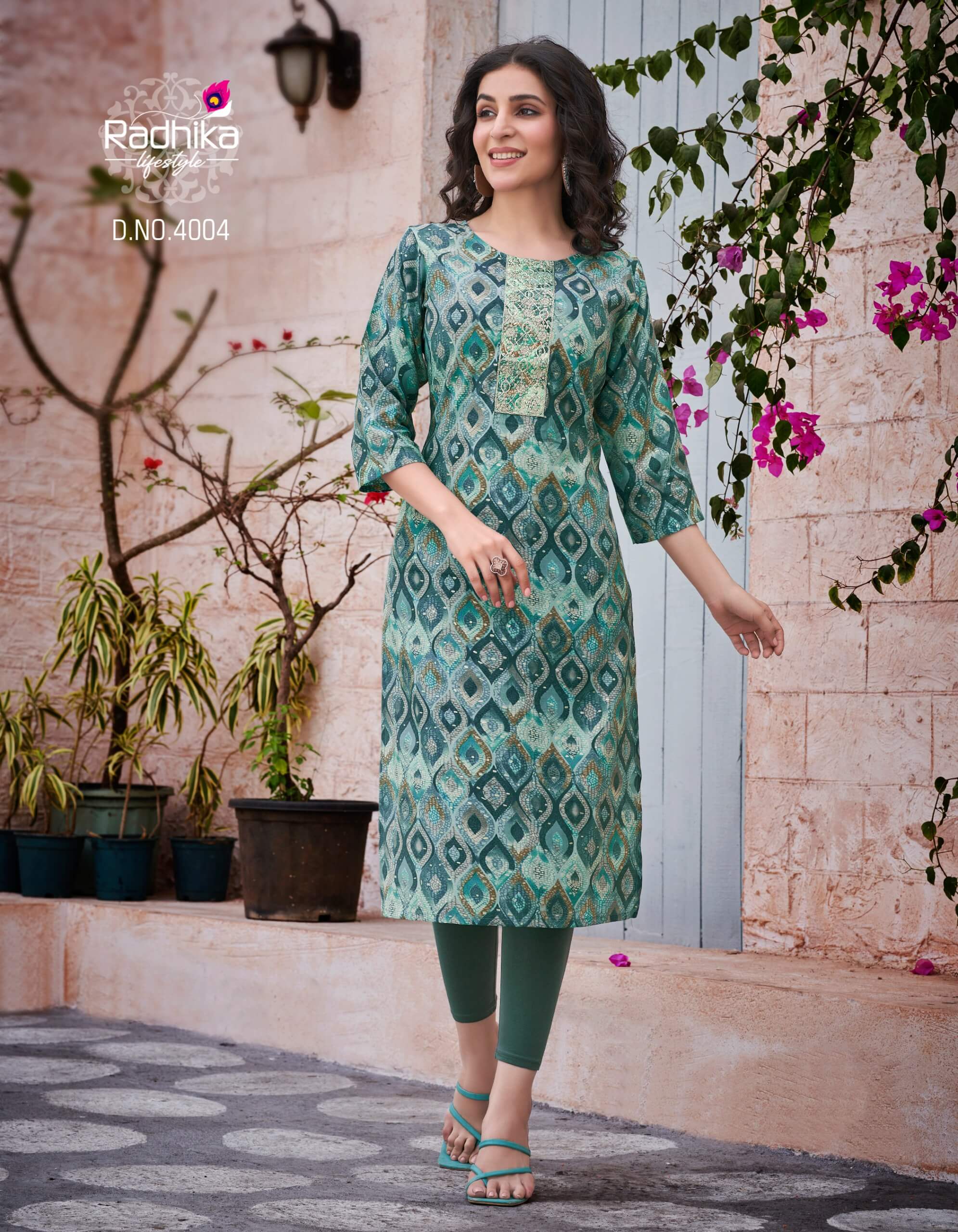 Radhika Lifestyle Charming vol 4 Casual Wear Kurti Catalog collection 10