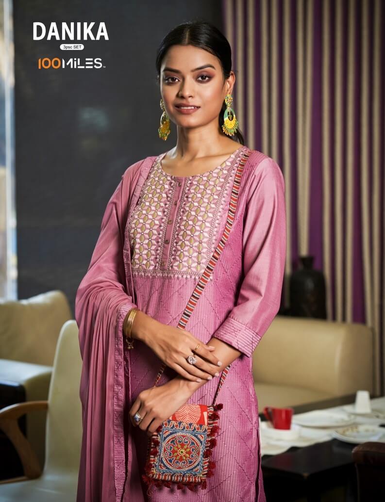 100Miles Danika Salwar Kameez Catalog collection 6