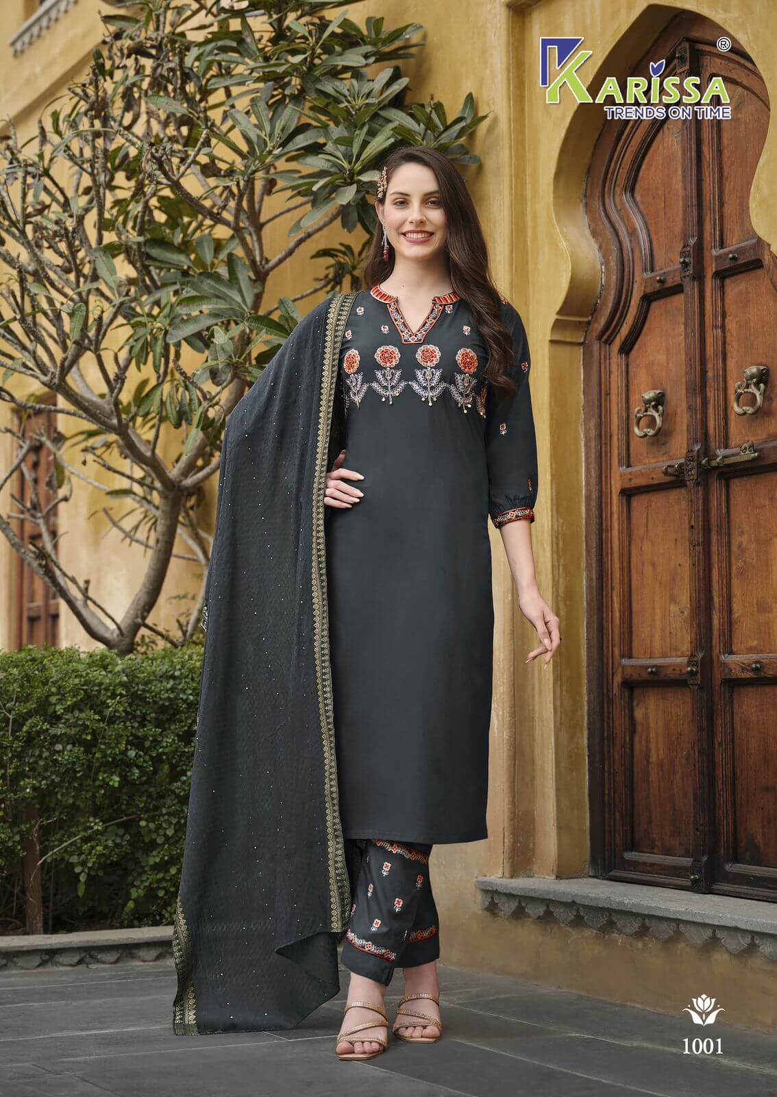 Karissa Antara Embroidery Salwar Kameez Catalog collection 1