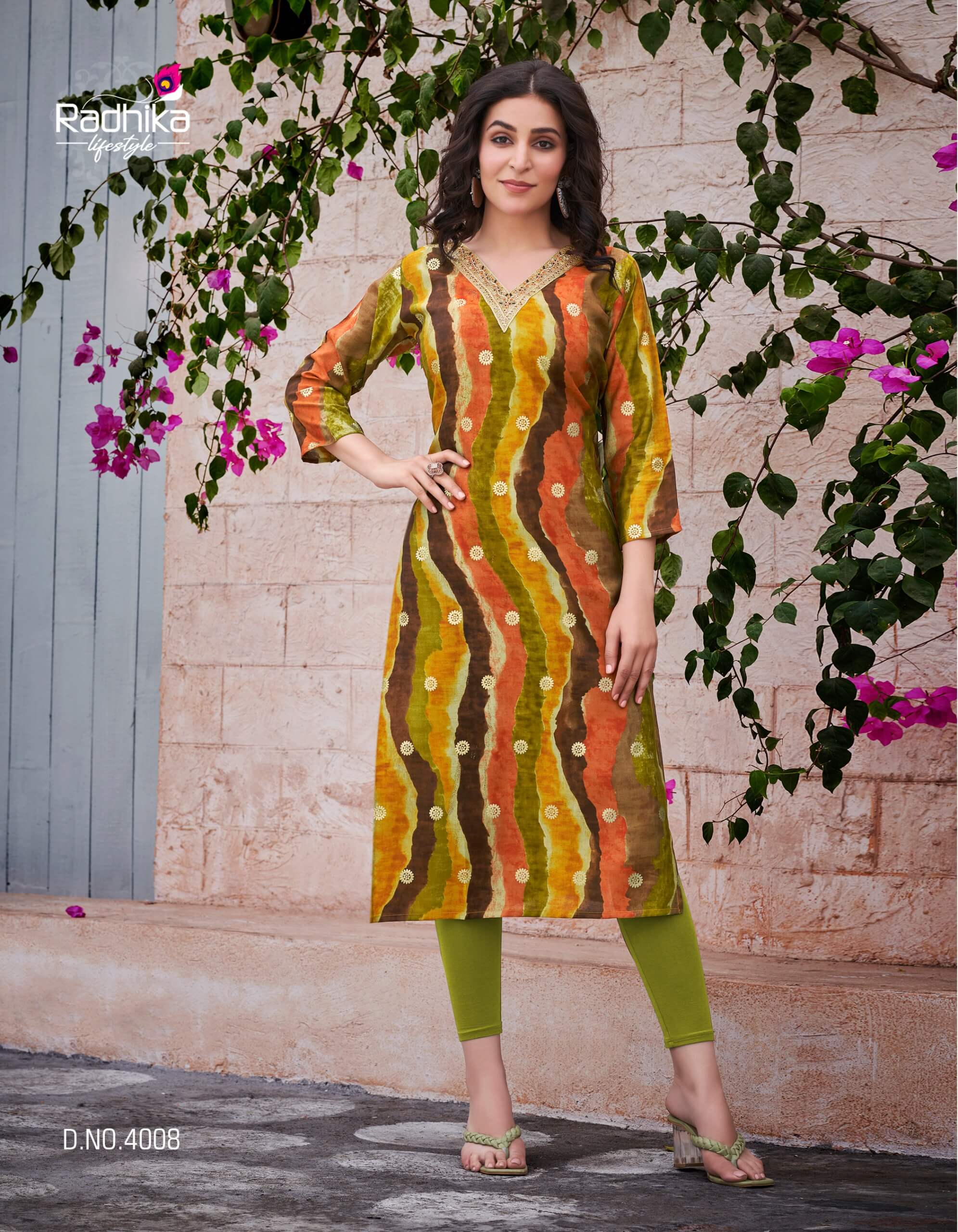 Radhika Lifestyle Charming vol 4 Casual Wear Kurti Catalog collection 8