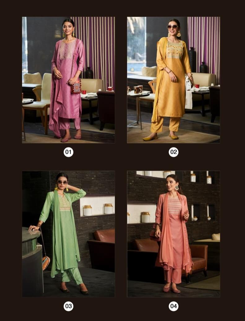 100Miles Danika Salwar Kameez Catalog collection 1