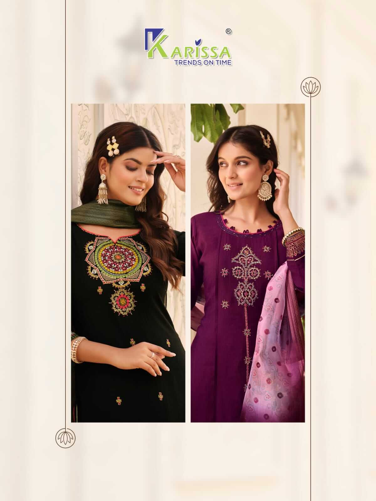 Karissa Bandhej Churidar Salwar Suits Catalog collection 6