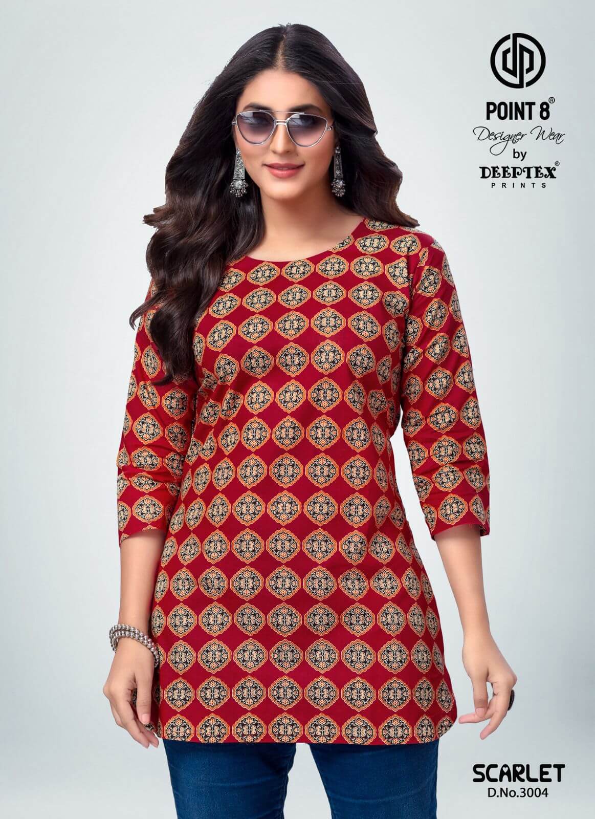 Deeptex Point 8 Scarlet Vol 3 Ladies Top Catalog collection 8
