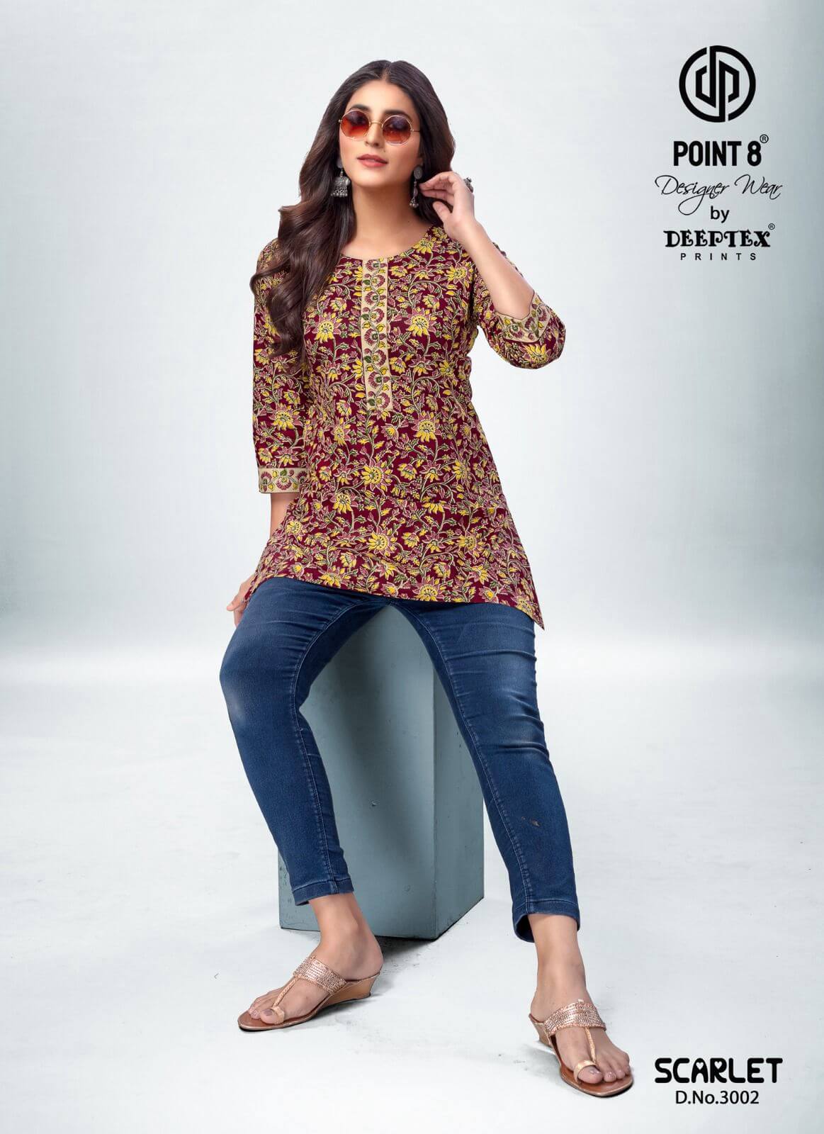 Deeptex Point 8 Scarlet Vol 3 Ladies Top Catalog collection 2