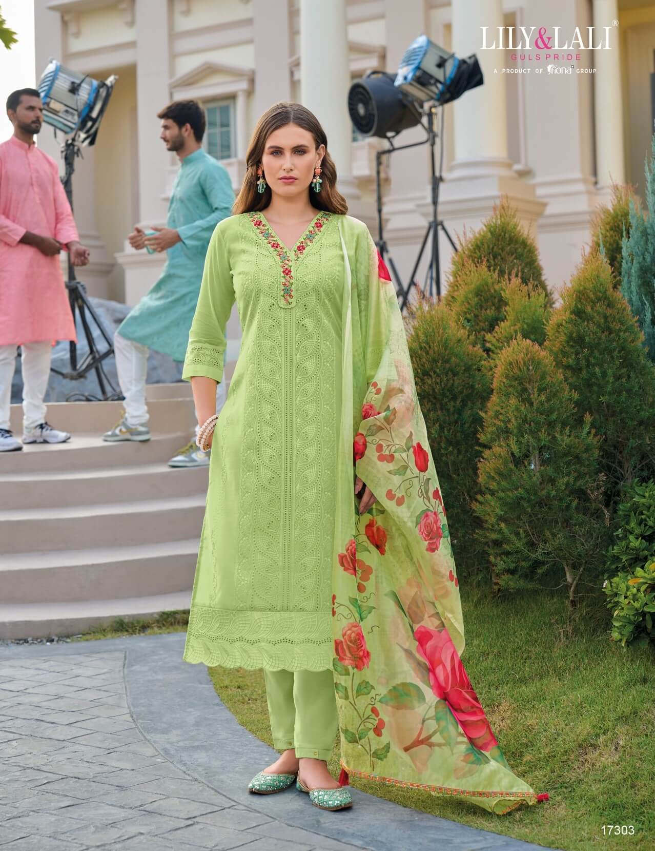 Lily And Lali Rozan Printed Salwar Kameez Catalog collection 4