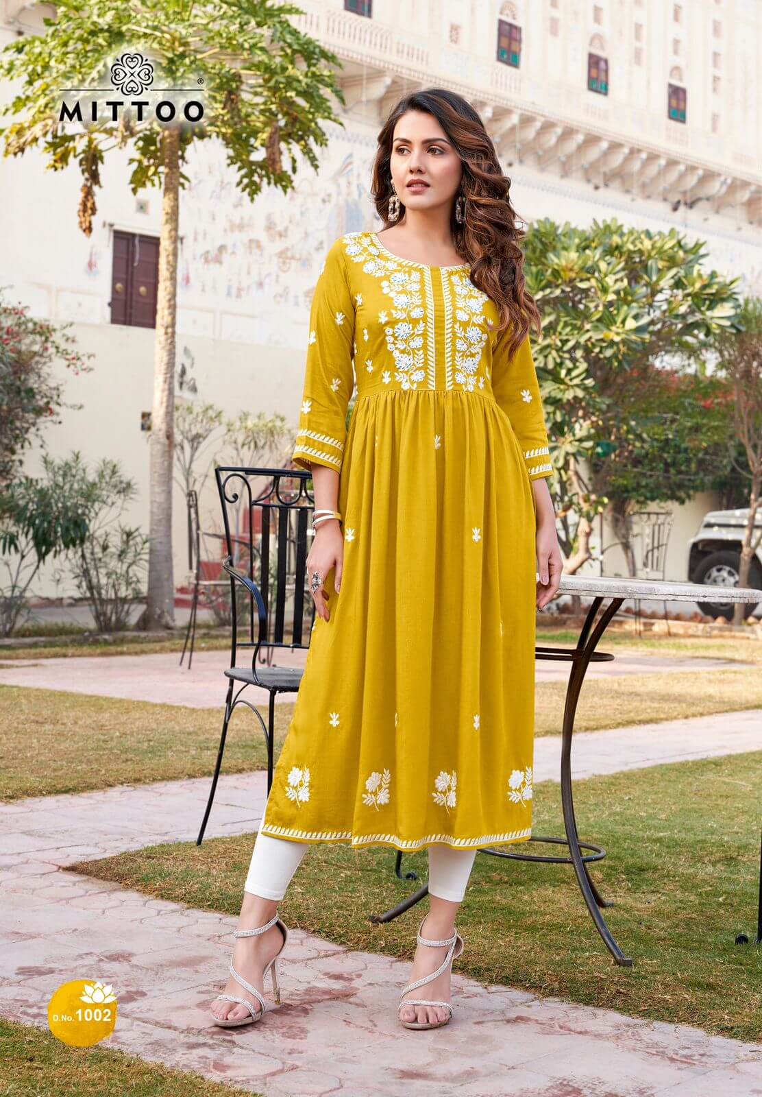 Mittoo Paaneri Embroidery Kurti Catalog collection 4