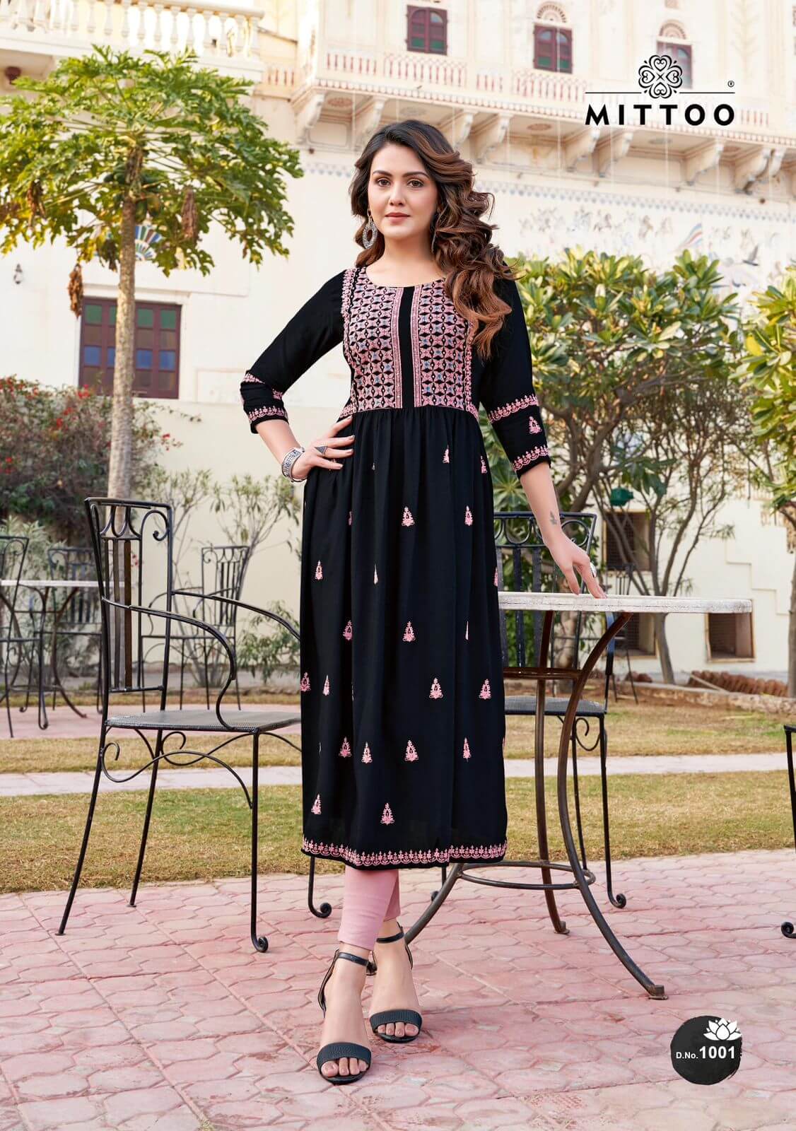 Mittoo Paaneri Embroidery Kurti Catalog collection 2