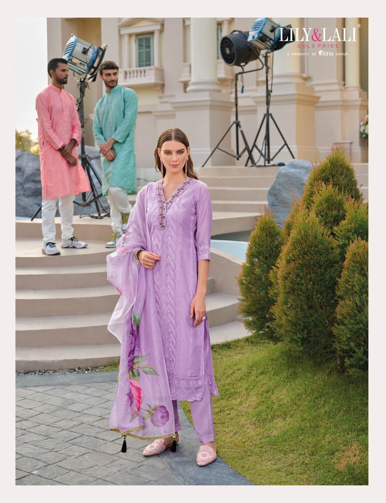 Lily And Lali Rozan Printed Salwar Kameez Catalog collection 5