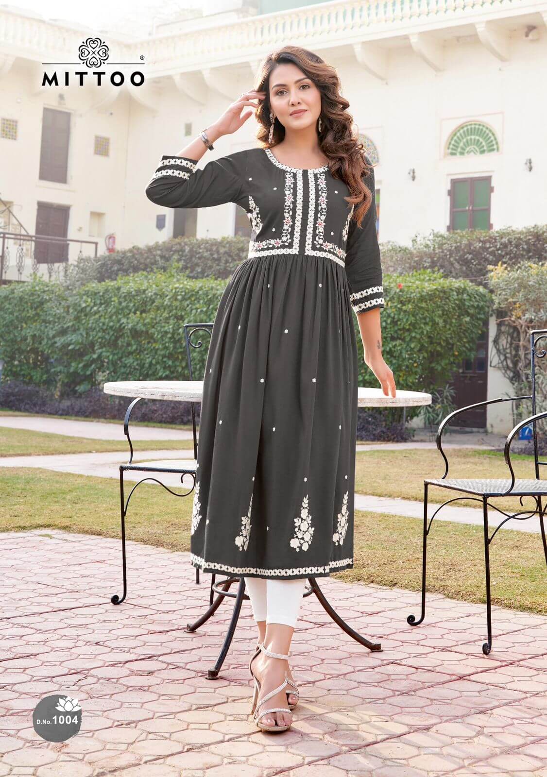 Mittoo Paaneri Embroidery Kurti Catalog collection 3