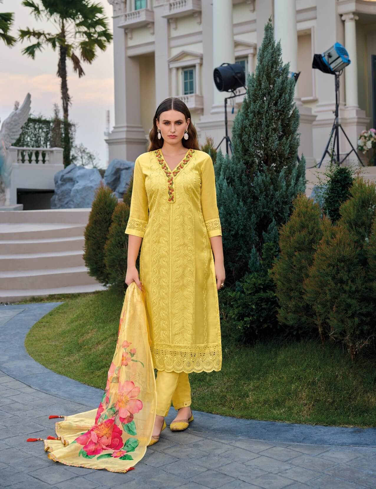 Lily And Lali Rozan Printed Salwar Kameez Catalog collection 8