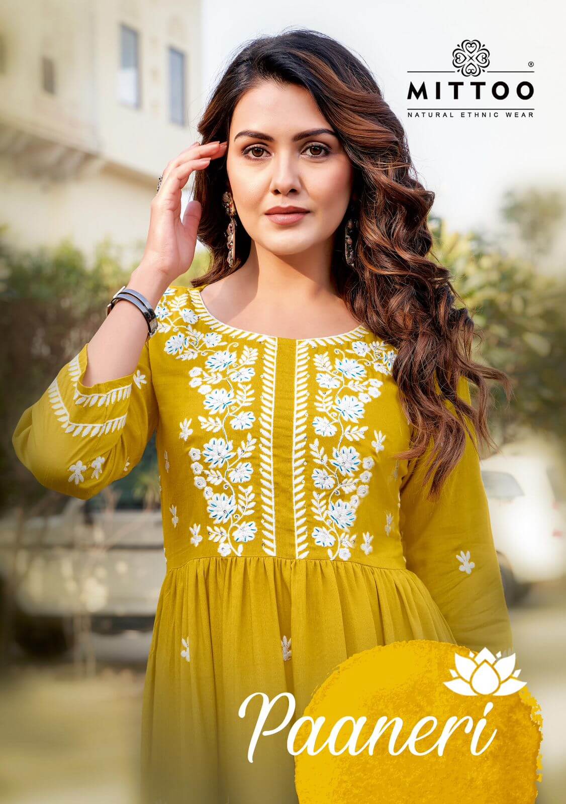 Mittoo Paaneri Embroidery Kurti Catalog collection 7