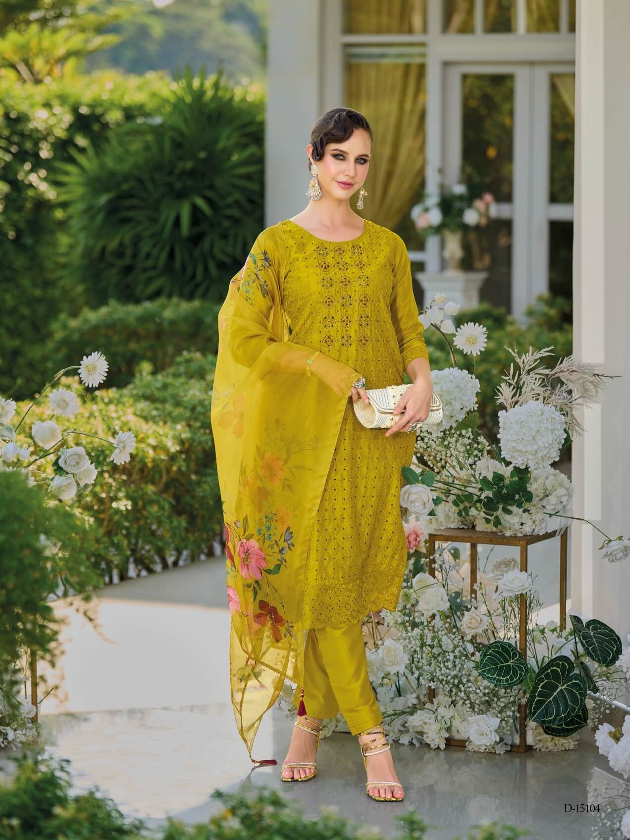 Lily And Lali Karachi Designer Wedding Party Salwar Suits collection 3