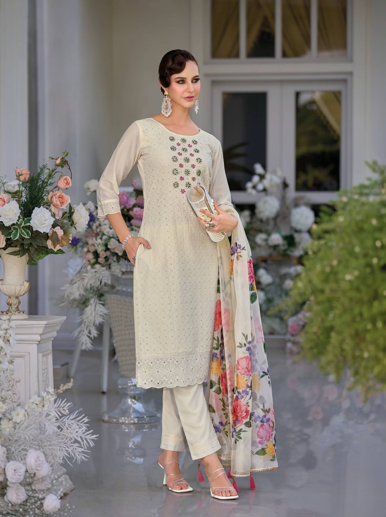 Lily And Lali Karachi Designer Wedding Party Salwar Suits collection 1