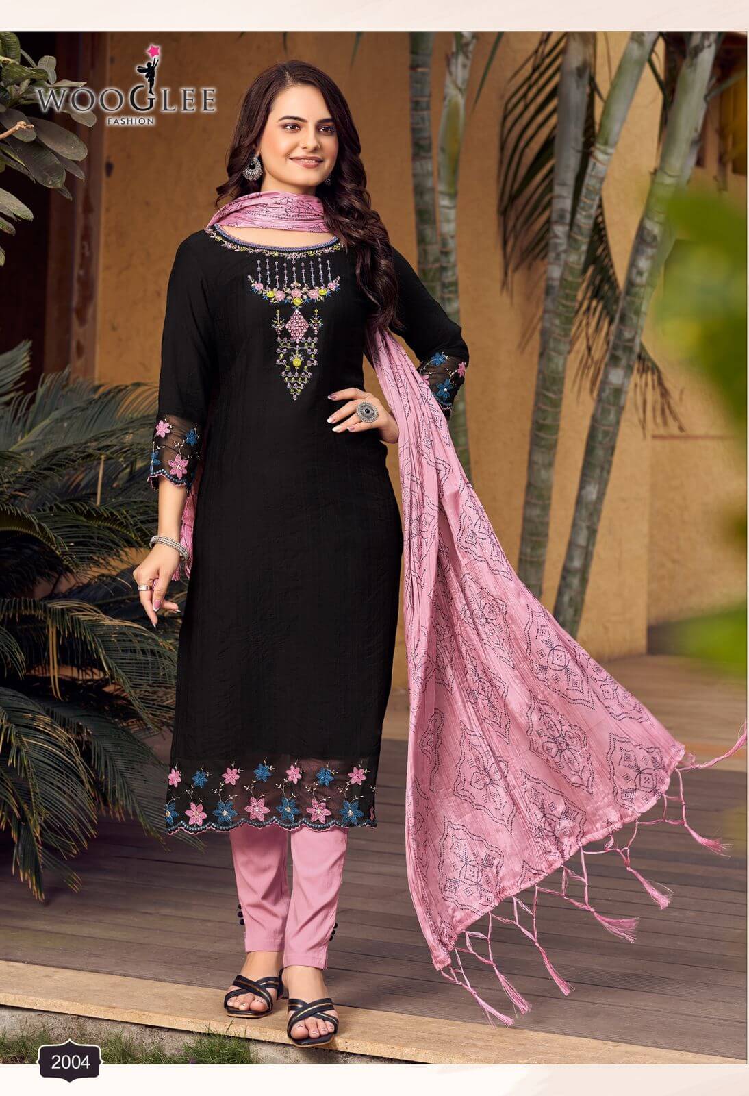 Wooglee Sagaai Embroidery Salwar Kameez Catalog collection 3