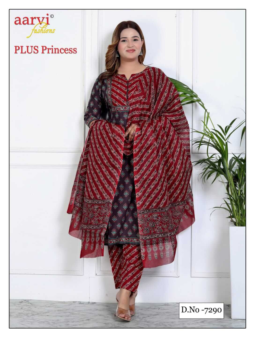 Aarvi Fashions Plus Princess Readymade Dress Catalog collection 8