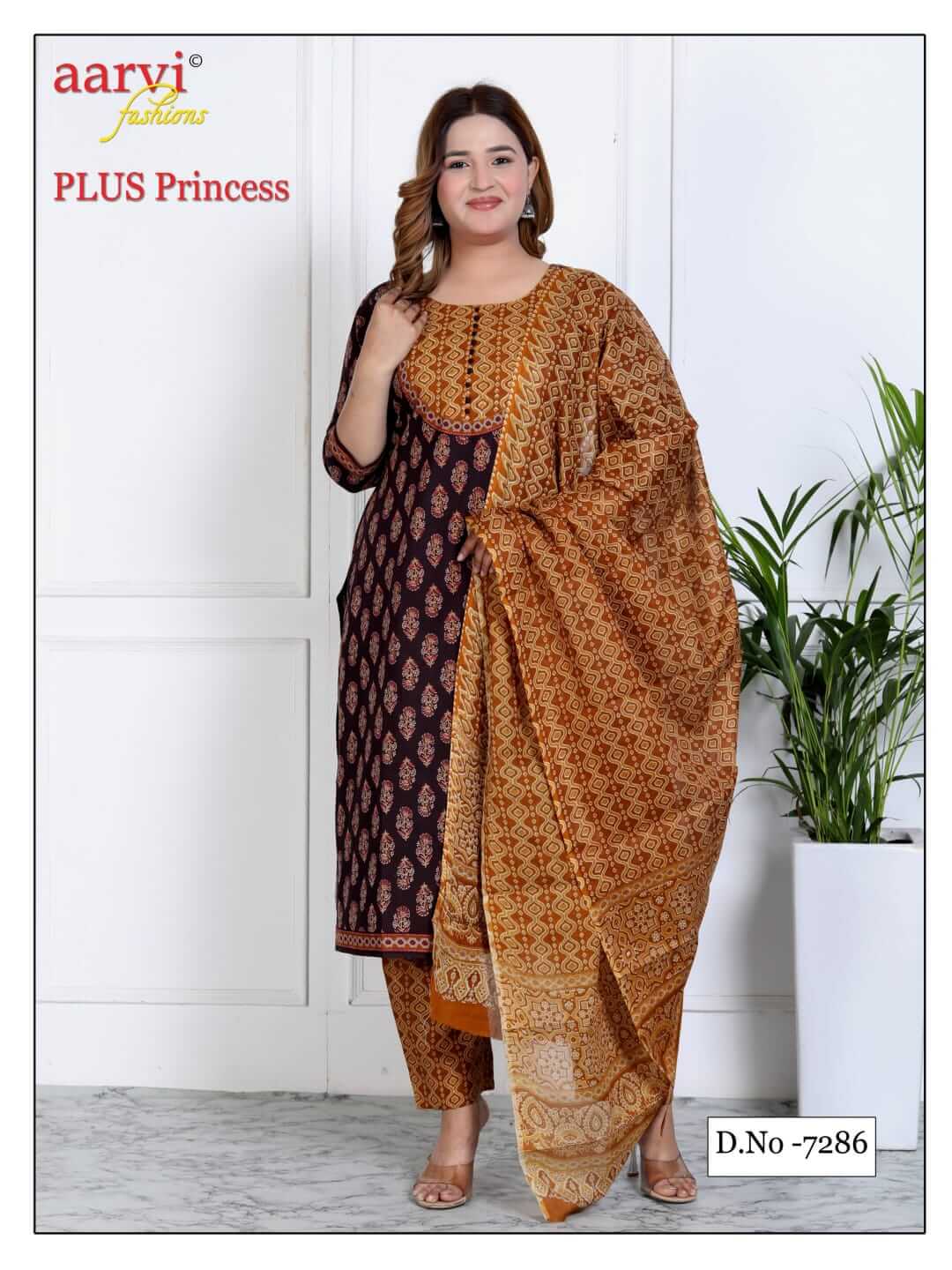 Aarvi Fashions Plus Princess Readymade Dress Catalog collection 4