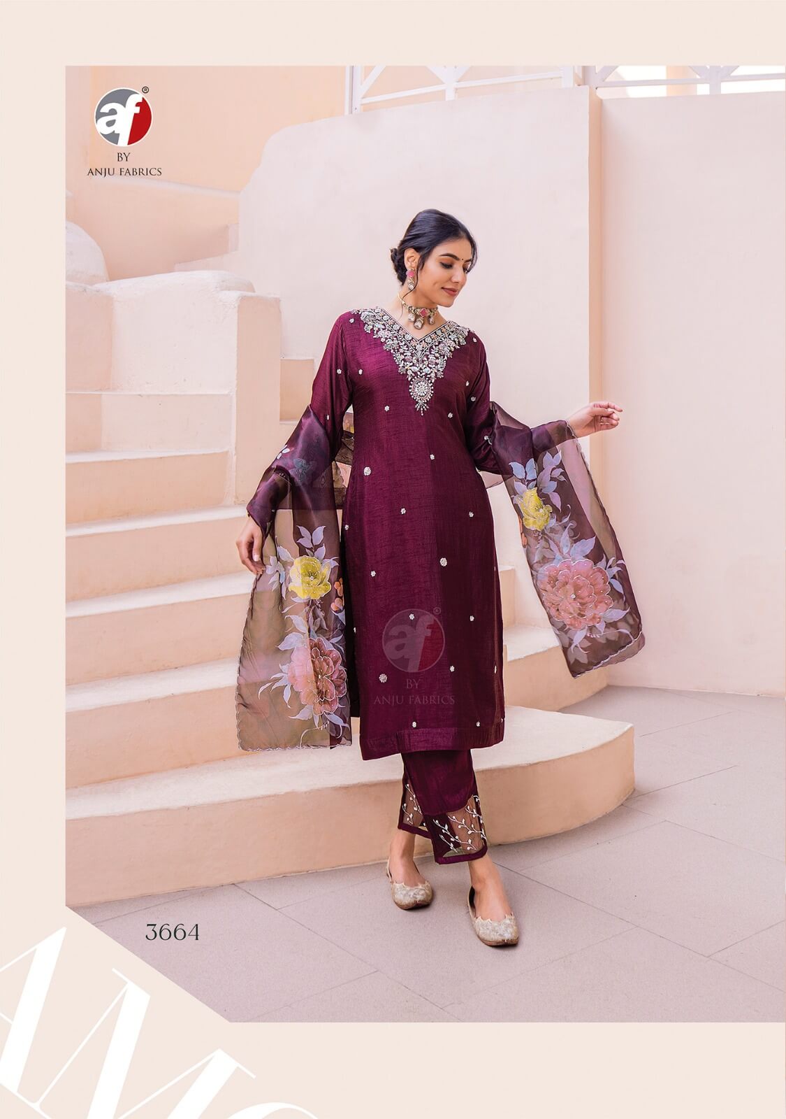 Anju Fabrics Shehnai Vol 7 Designer Wedding Party Salwar Suits collection 2