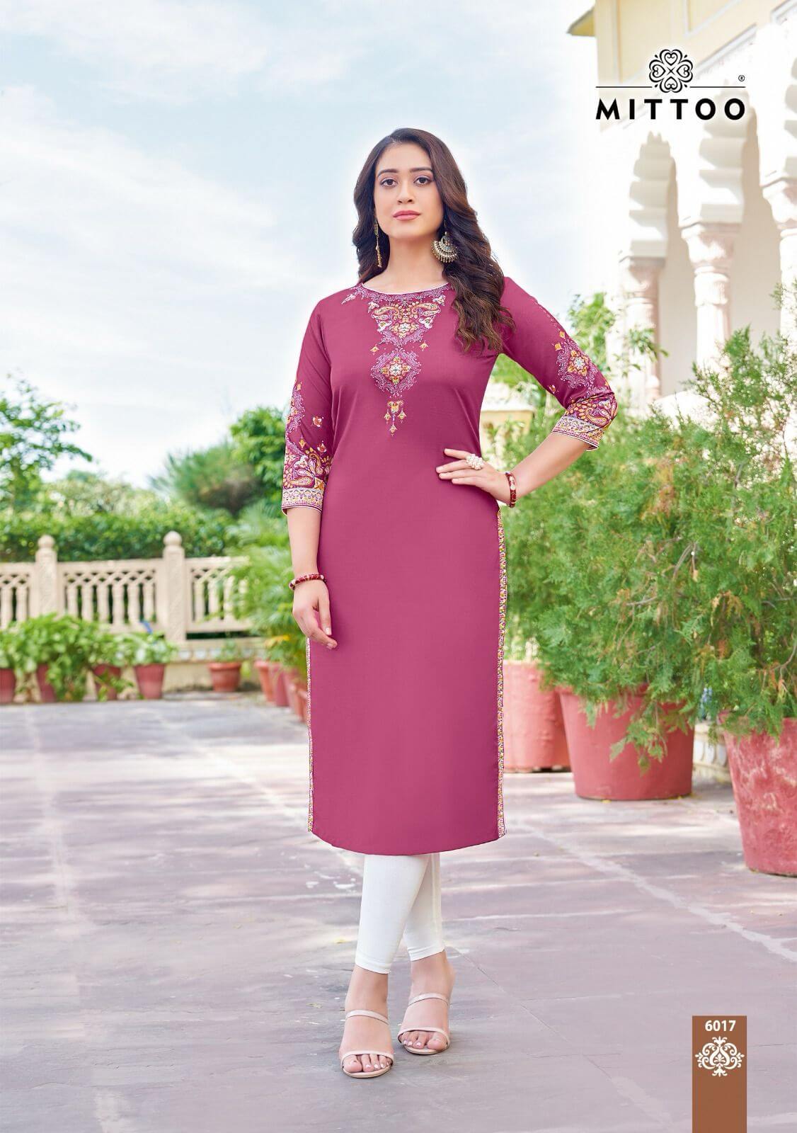 Mittoo Rihana Vol 3 Rayon Kurti Catalog collection 5