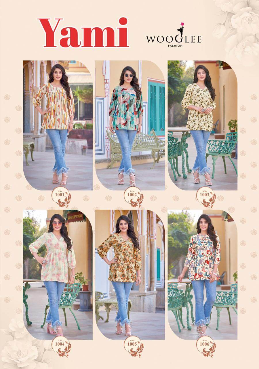 Wooglee Fashion Yami ladies Tops Catalog at Wholesale Rate collection 9