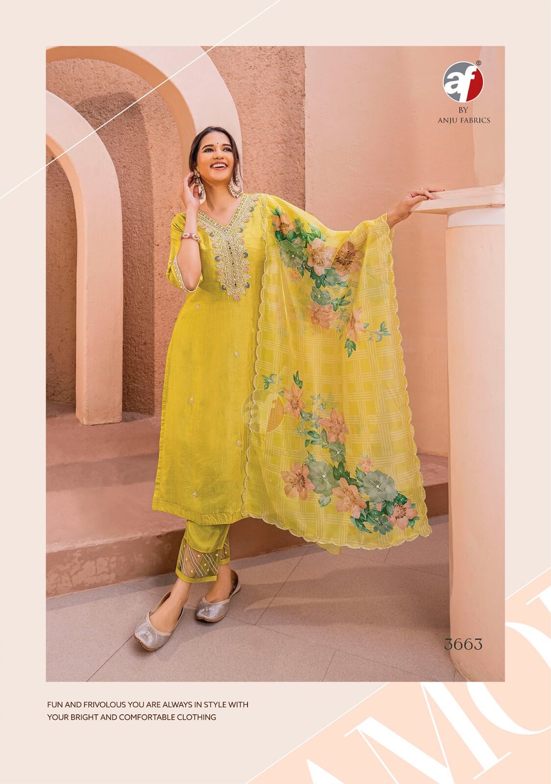Anju Fabrics Shehnai Vol 7 Designer Wedding Party Salwar Suits collection 1