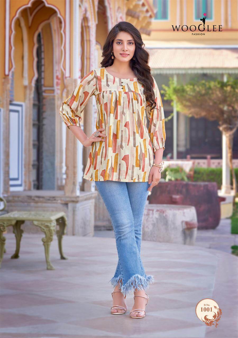 Wooglee Fashion Yami ladies Tops Catalog at Wholesale Rate collection 2