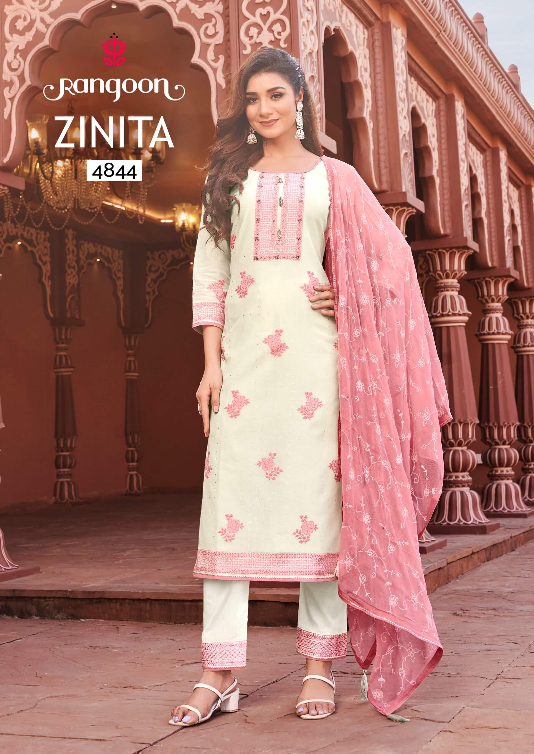 Rangoon Zinita Cotton Salwar Kameez Catalog at Wholesale Rate collection 2