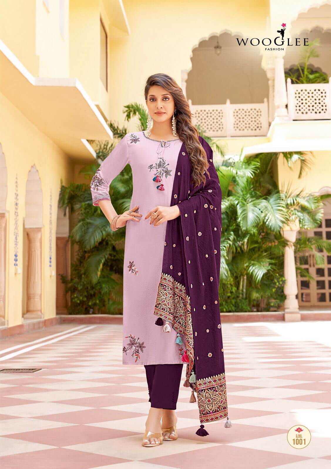Wooglee Fashion Raksha Churidar Salwar Suits Catalog collection 3