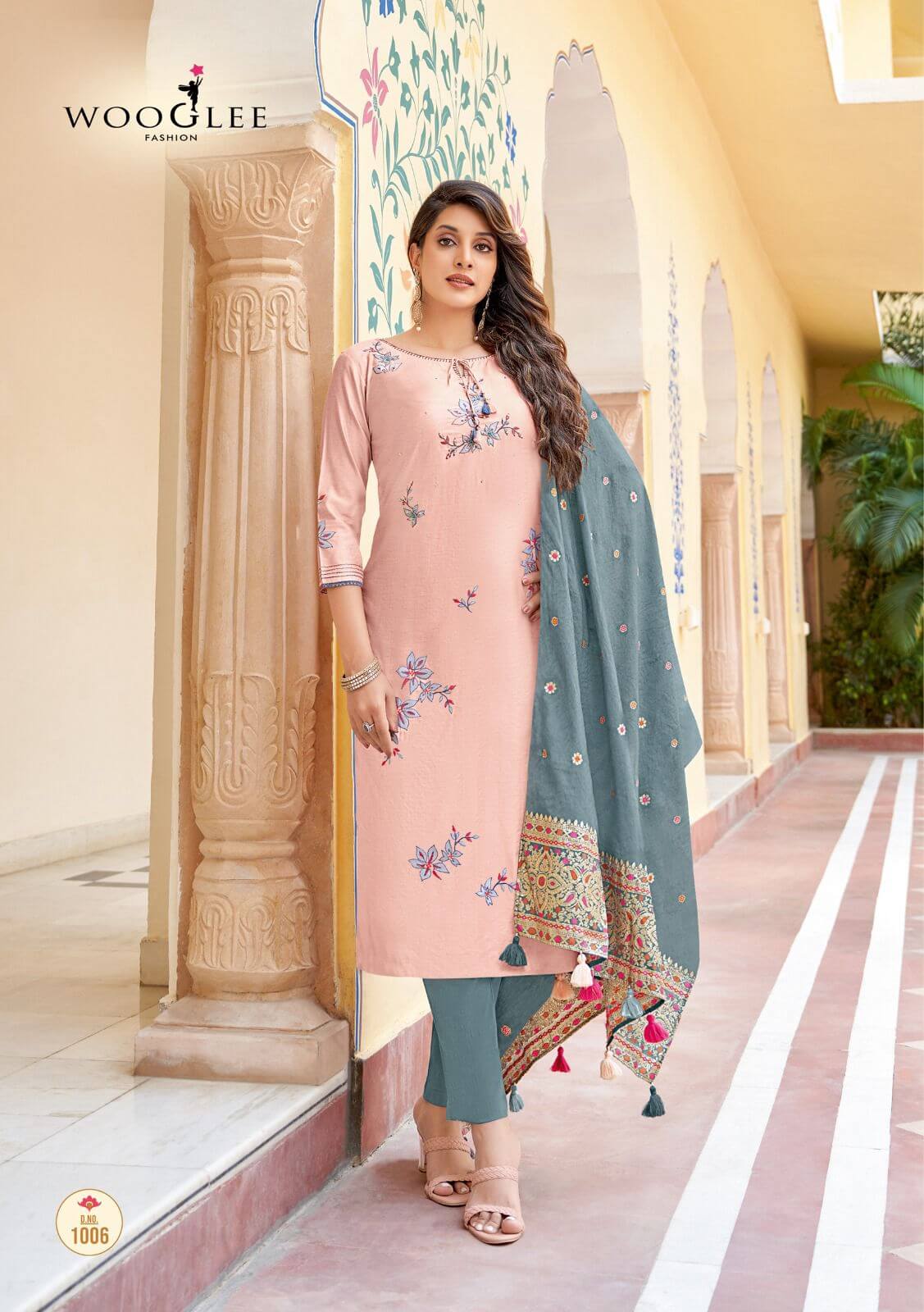 Wooglee Fashion Raksha Churidar Salwar Suits Catalog collection 10