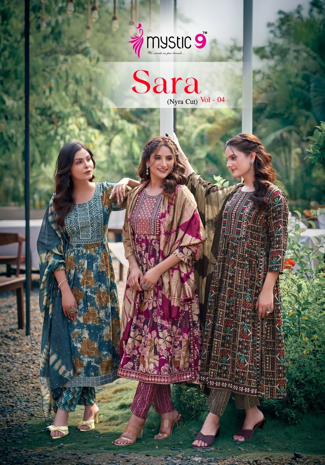 Mystic 9 Sara Vol 4 Readymade Dress Catalog collection 7