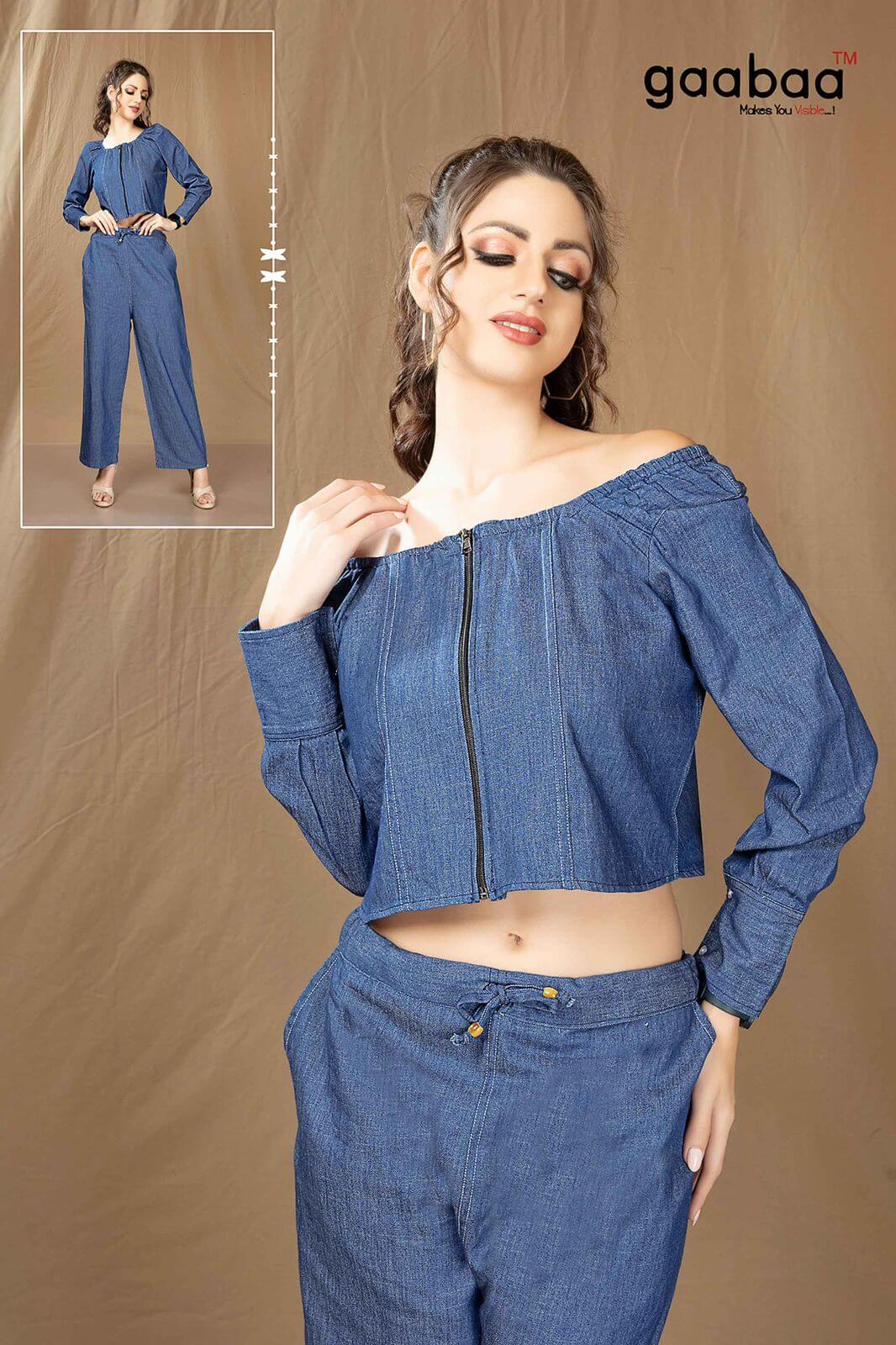 Gaabaa Denim Co Ord Set Catalog collection 1