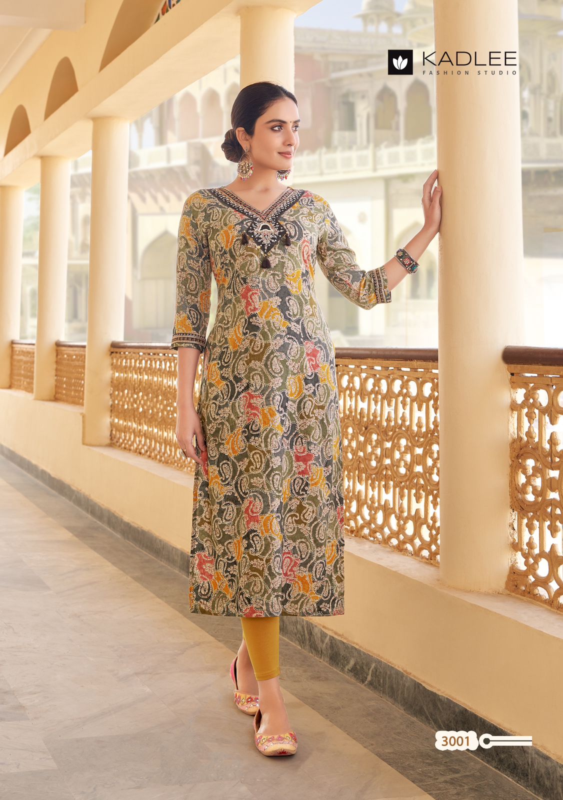 Kadlee Angel Rayon Kurti Catalog collection 4