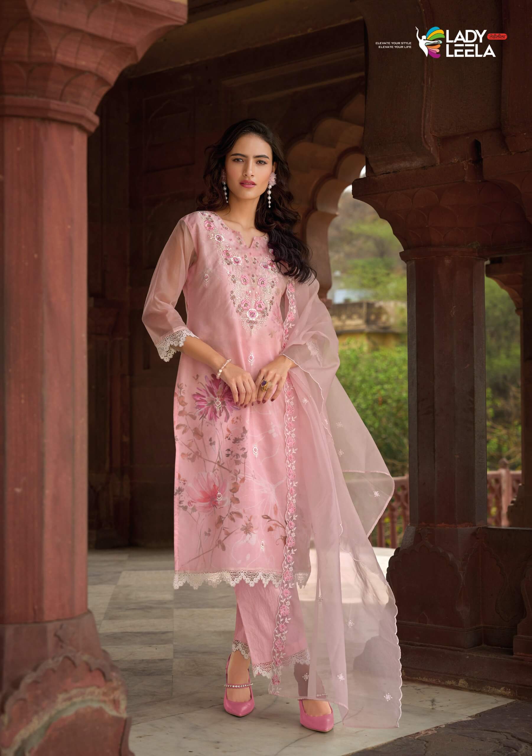 Lady Leela Summer Spring Embroidery  Salwar Kameez Catalog collection 1