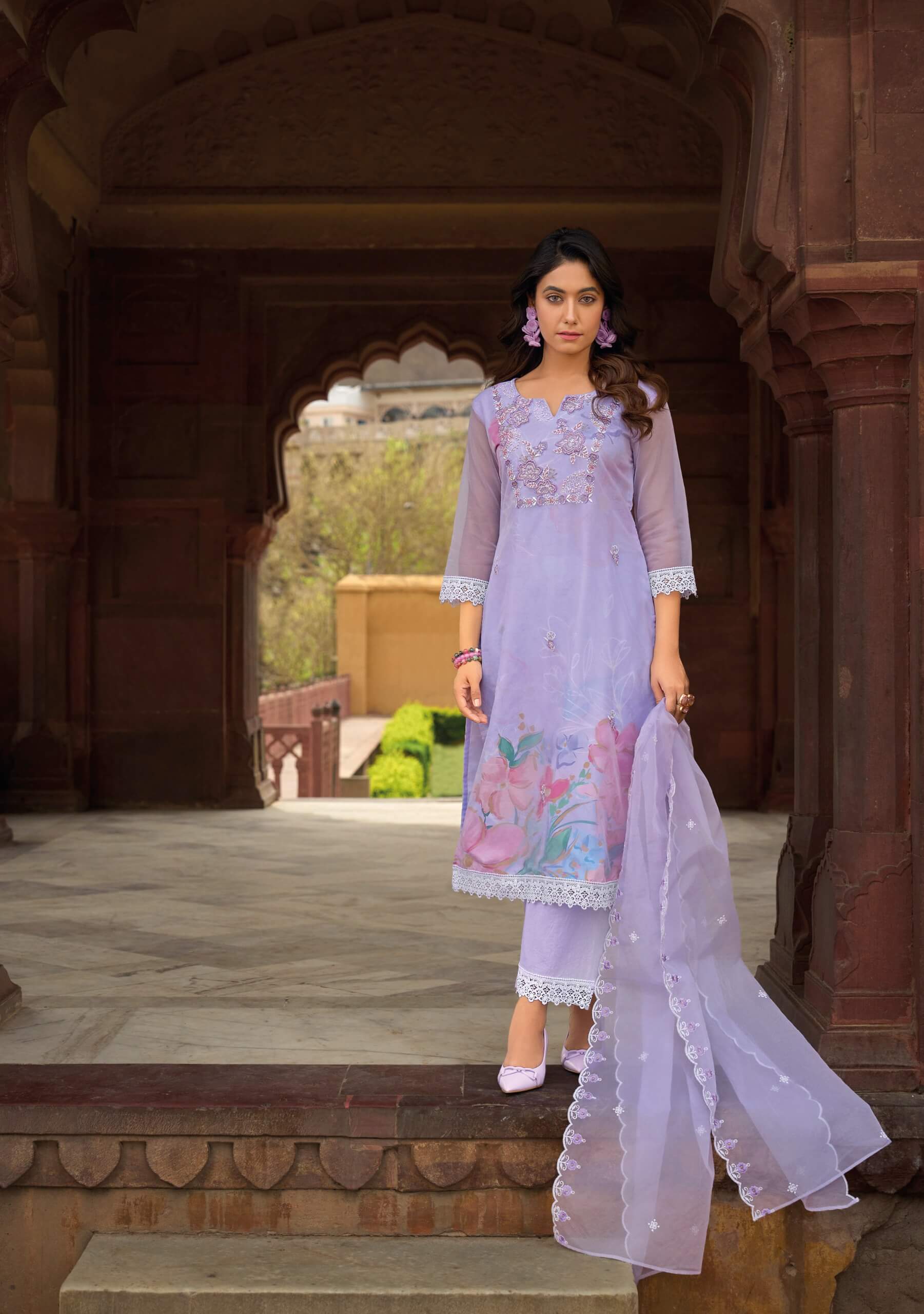 Lady Leela Summer Spring Embroidery  Salwar Kameez Catalog collection 6