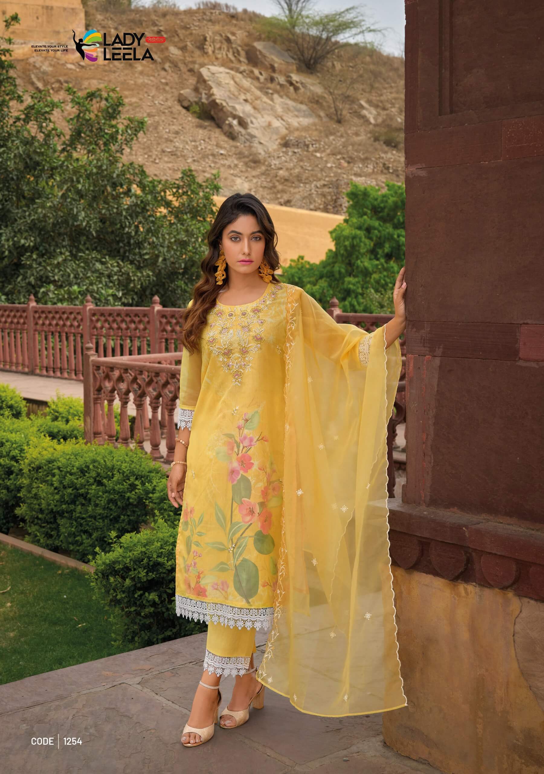 Lady Leela Summer Spring Embroidery  Salwar Kameez Catalog collection 3