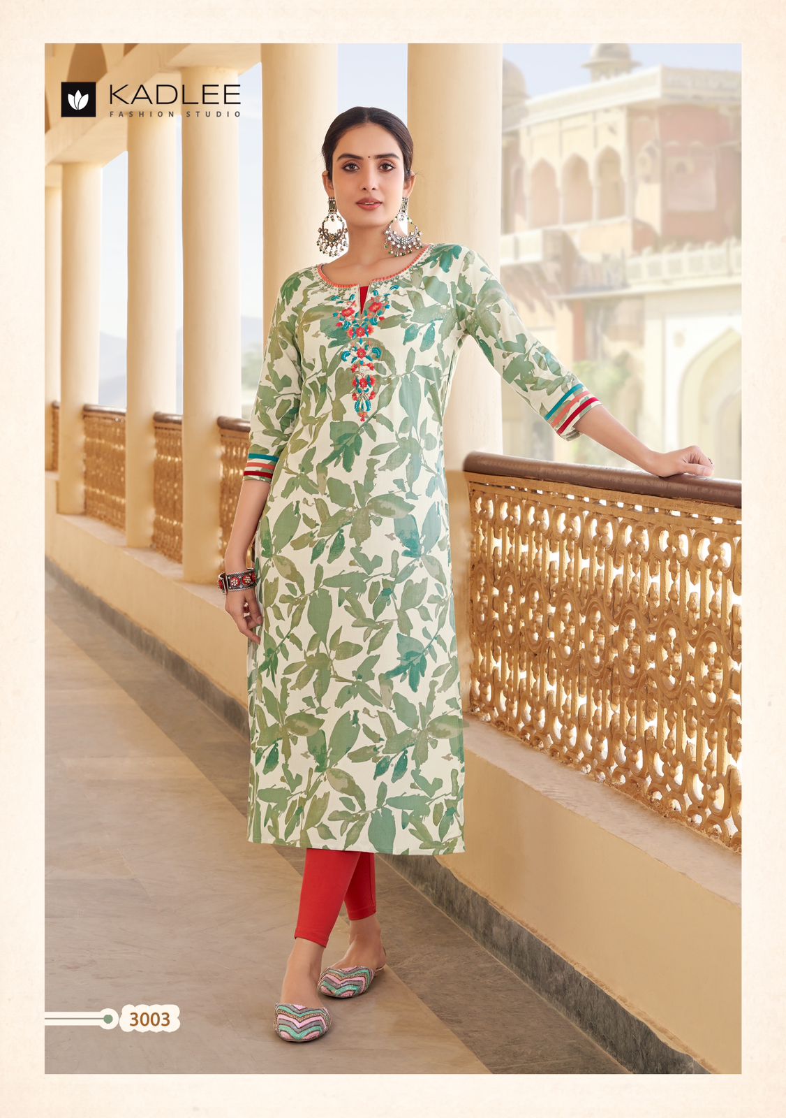 Kadlee Angel Rayon Kurti Catalog collection 6