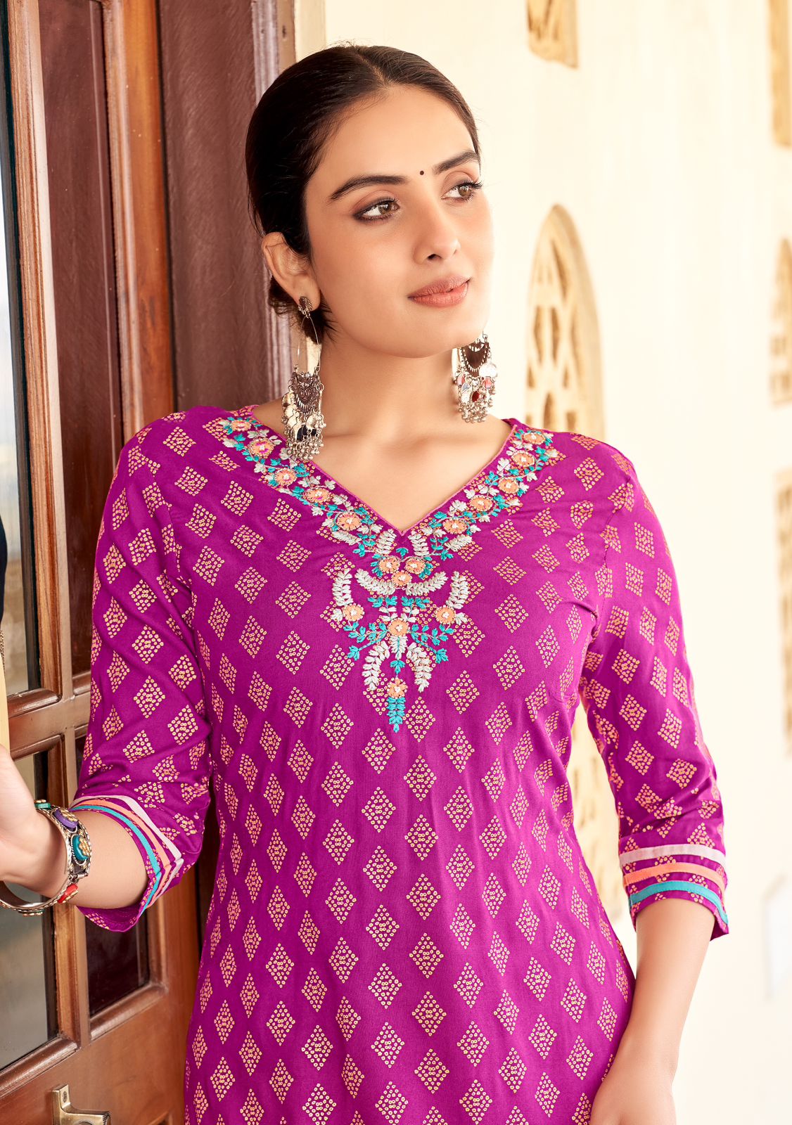 Kadlee Angel Rayon Kurti Catalog collection 7