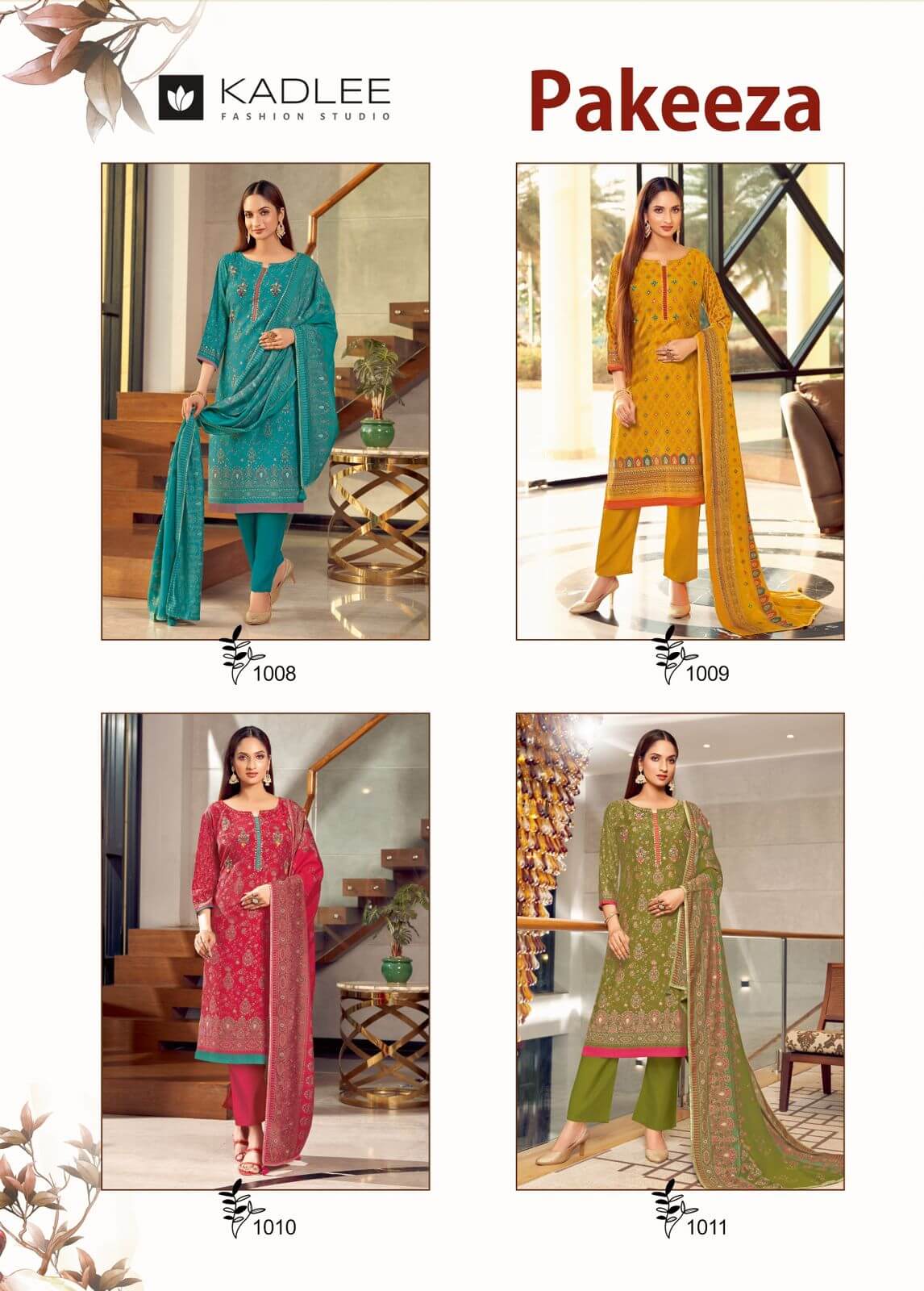 Kadlee Pakeeza Churidar Salwar Suits Catalog collection 1