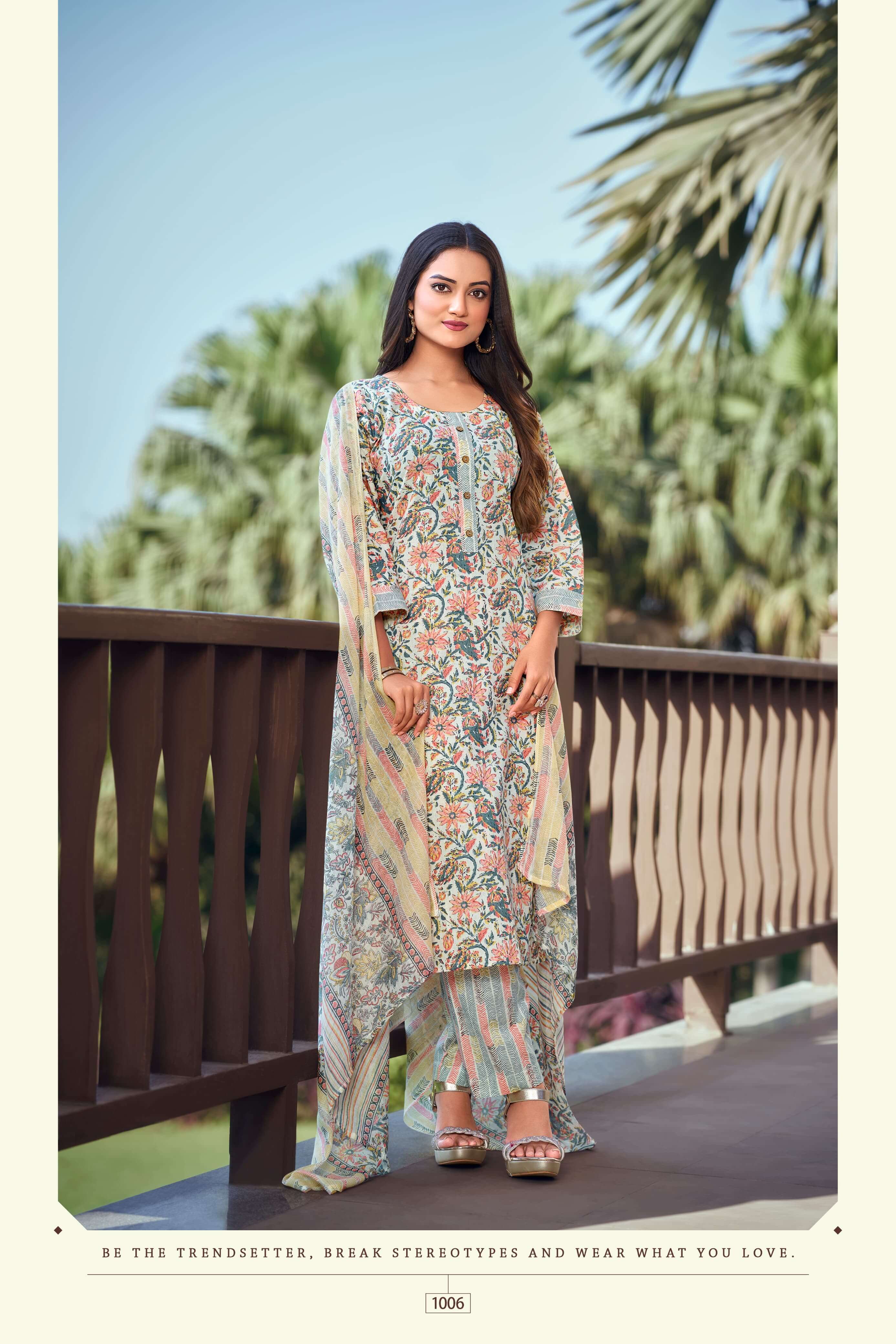 Tips And Tops Summer Fashion Vol 4 Printed Salwar Kameez Catalog collection 2