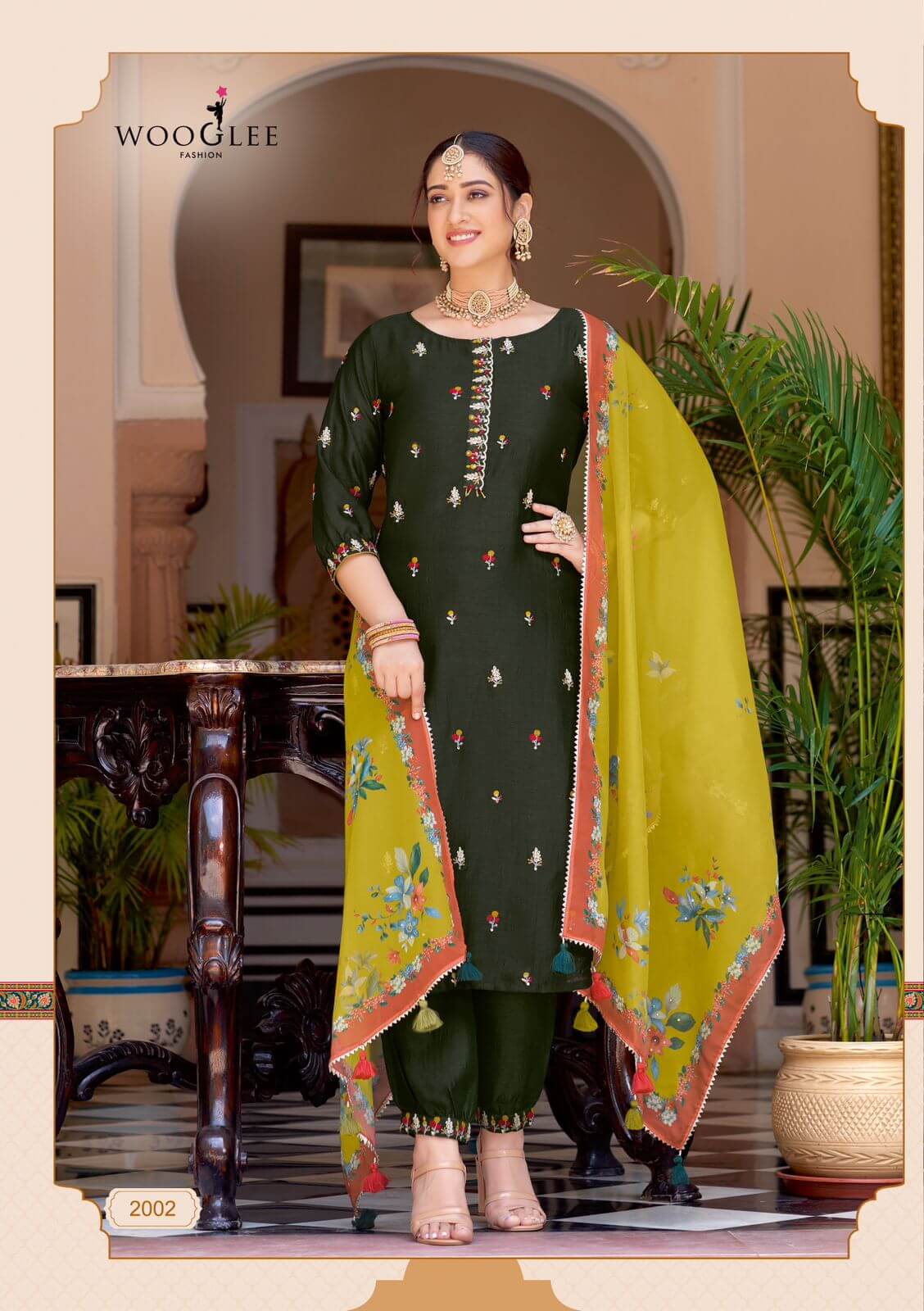 Wooglee Navyaa Embroidery Salwar Kameez Catalog collection 4