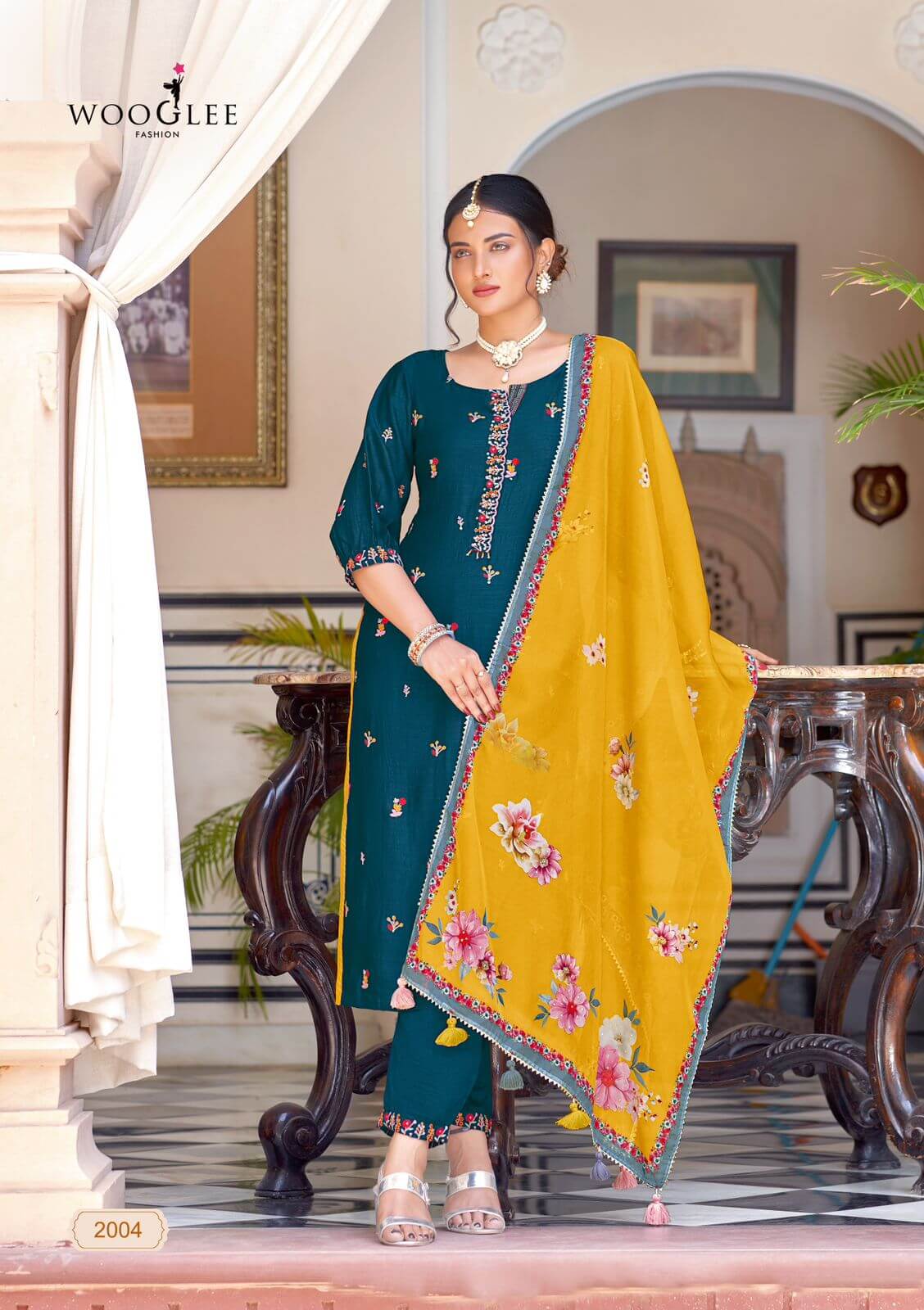 Wooglee Navyaa Embroidery Salwar Kameez Catalog collection 2