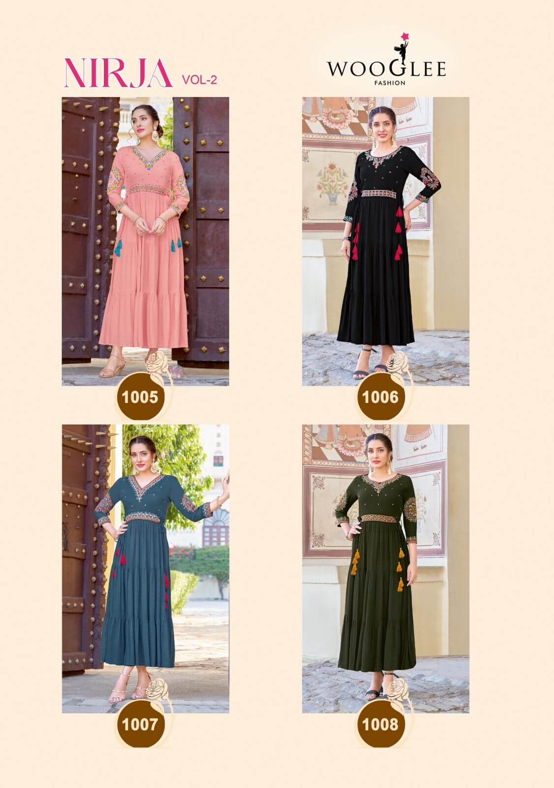 Wooglee Nirja One Piece Dress Catalog collection 5