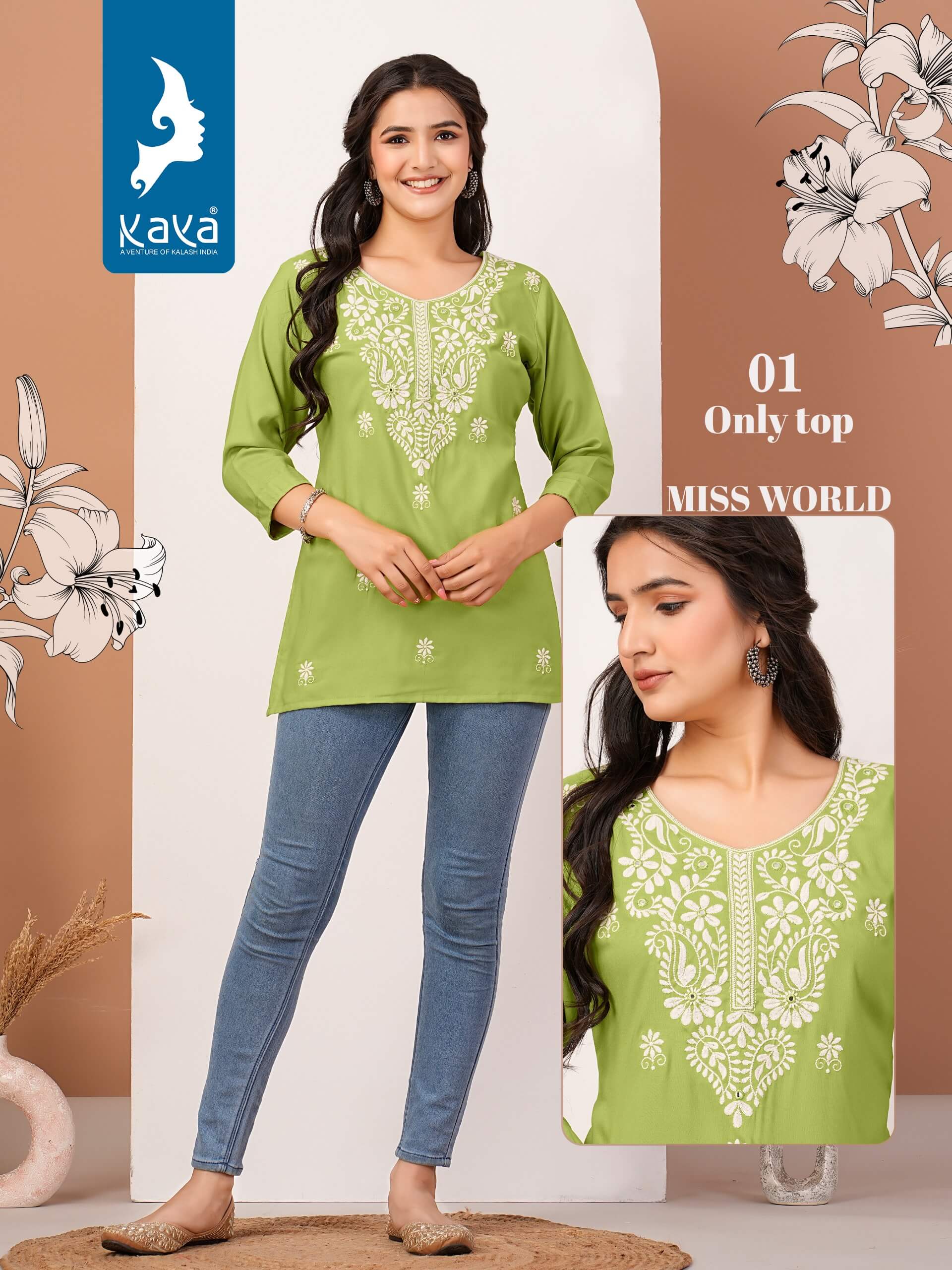 Kaya Miss World Ladies Tops collection 3