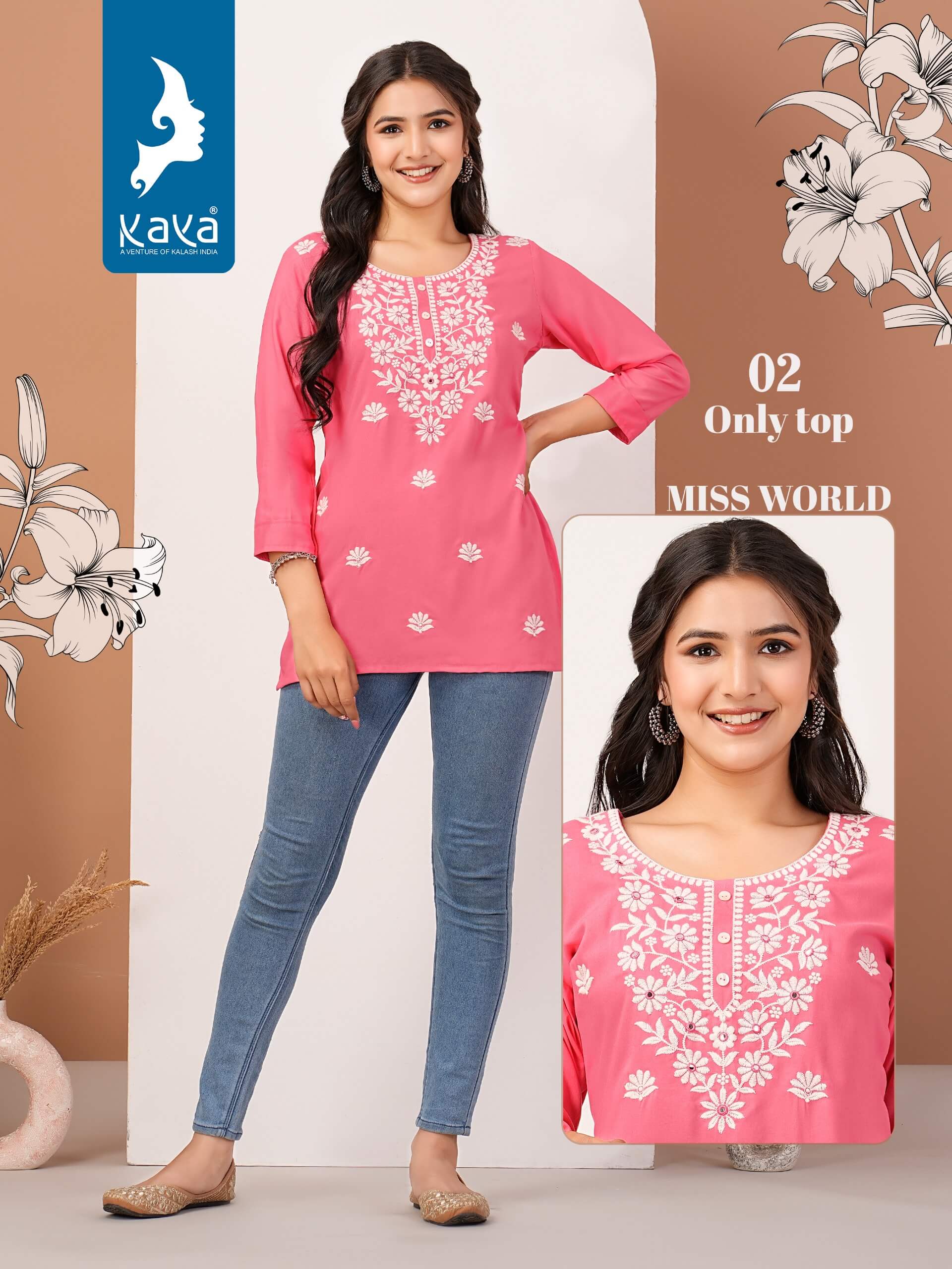 Kaya Miss World Ladies Tops collection 1