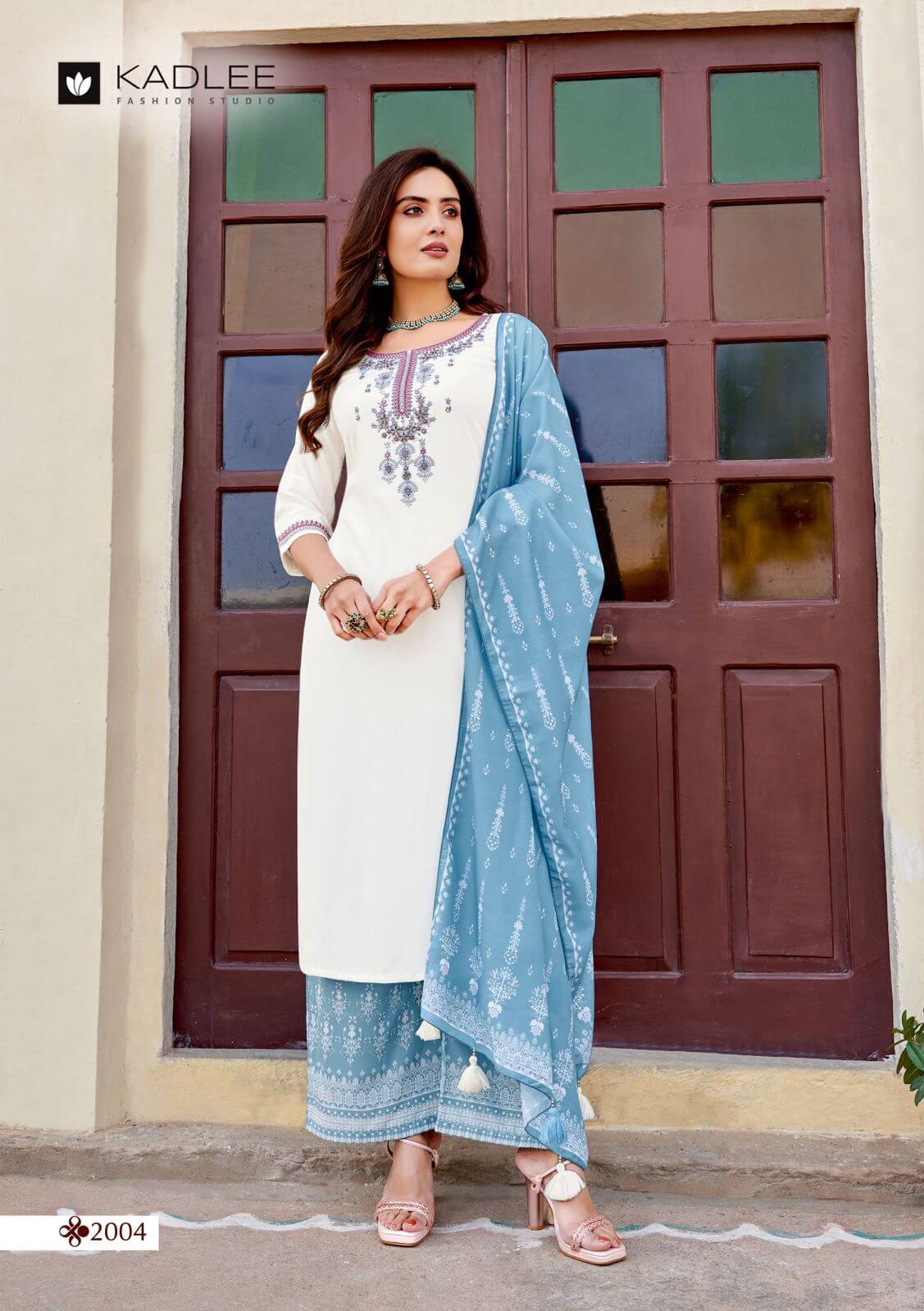 Kadlee Savera Embroidery Salwar Kameez Catalog collection 5