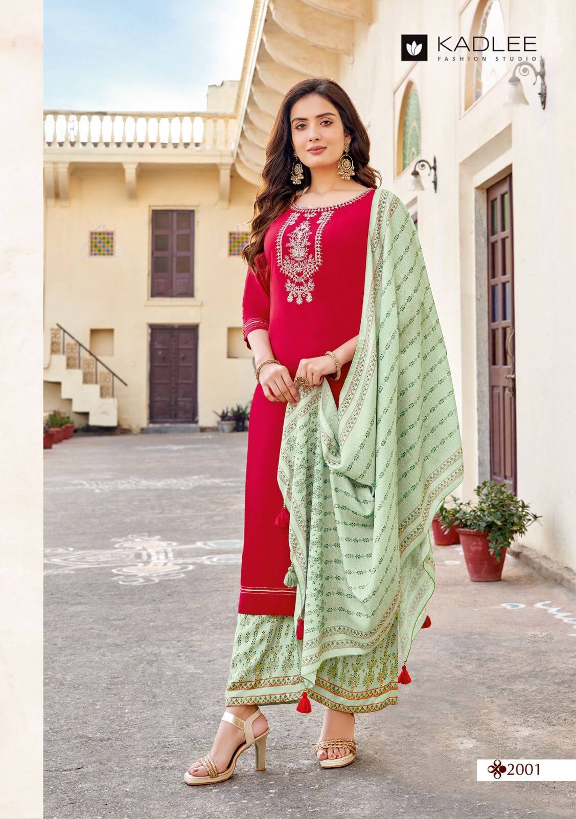 Kadlee Savera Embroidery Salwar Kameez Catalog collection 2