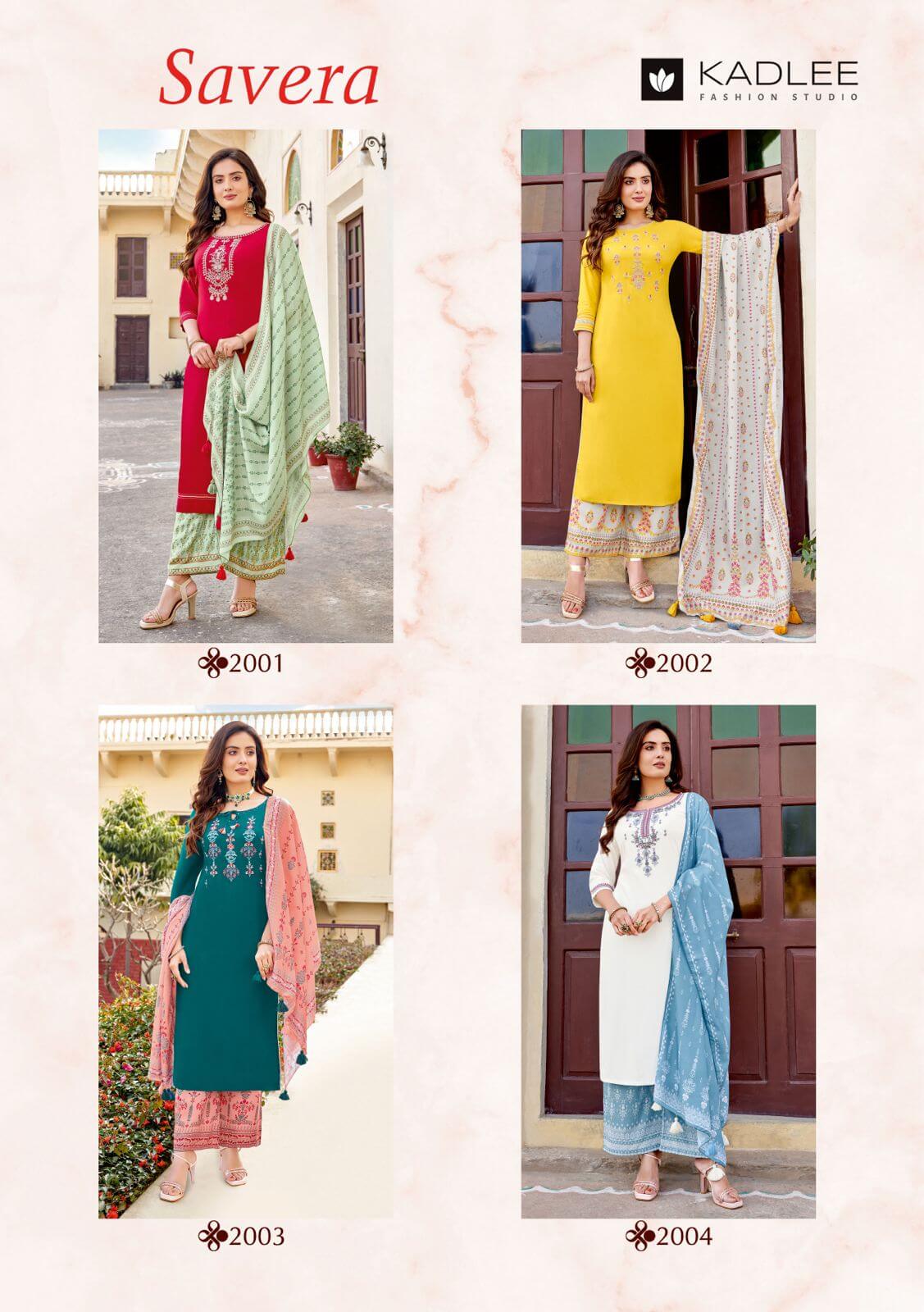 Kadlee Savera Embroidery Salwar Kameez Catalog collection 1