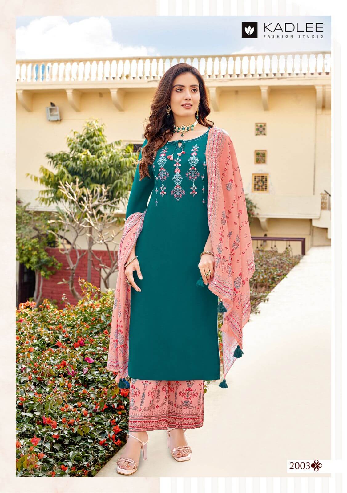 Kadlee Savera Embroidery Salwar Kameez Catalog collection 3