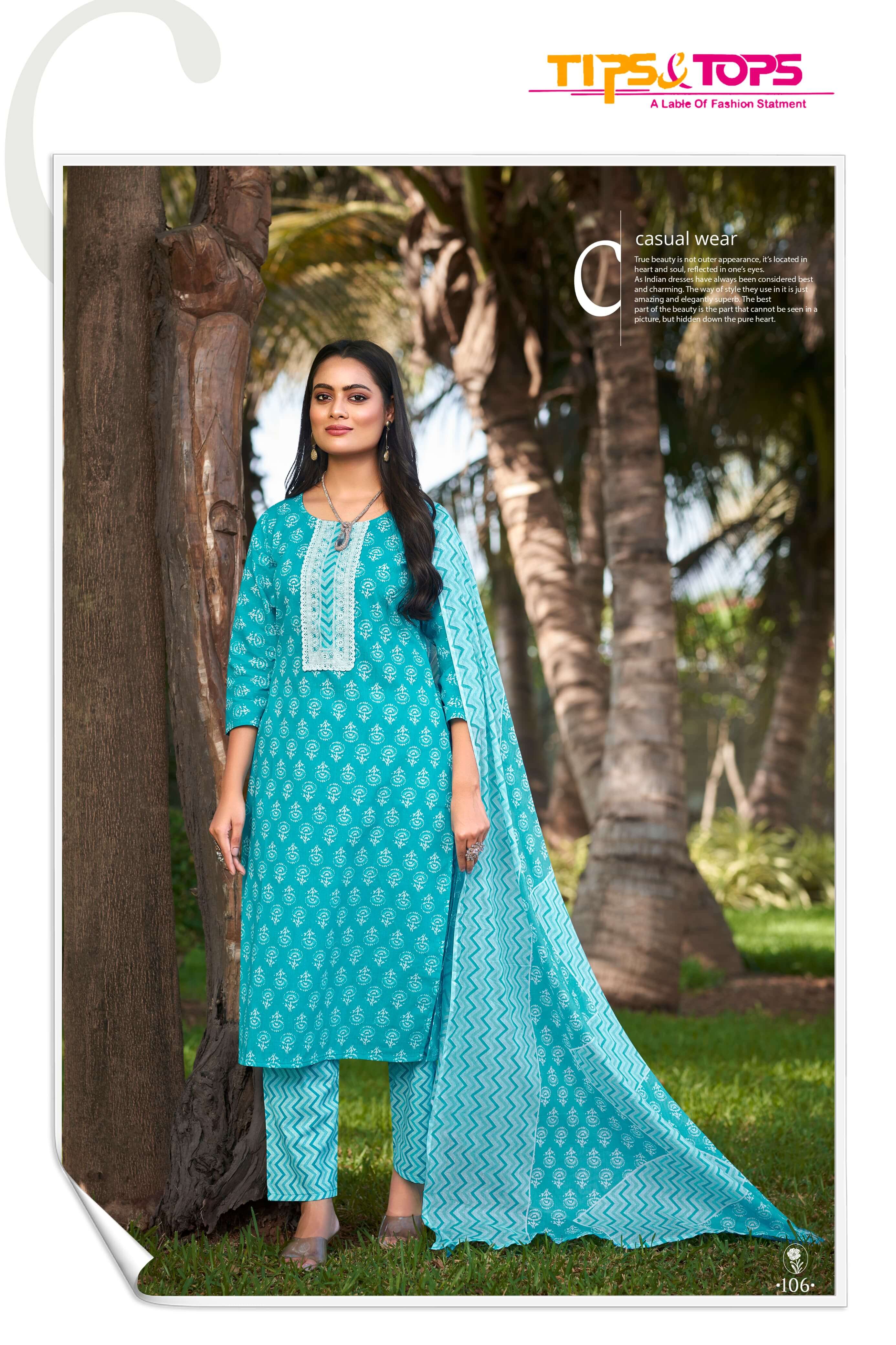 Tips Tops Summer Fashion Vol 5 Printed Salwar Kameez collection 2