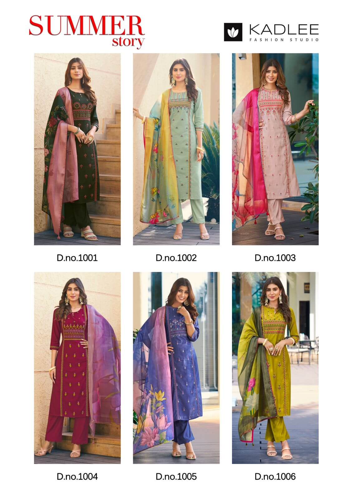 Kadlee Summer Story Wholesale Salwar Kameez Catalog collection 4