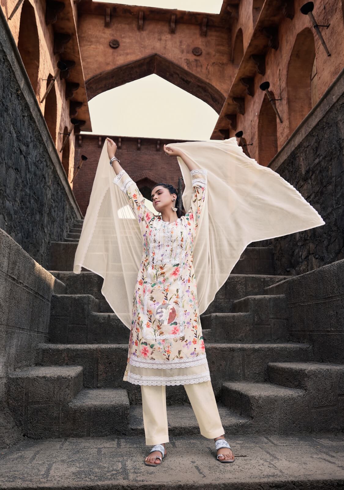Anju Fabrics Sakhi Re Vol 2 Printed Salwar Kameez Catalog collection 2